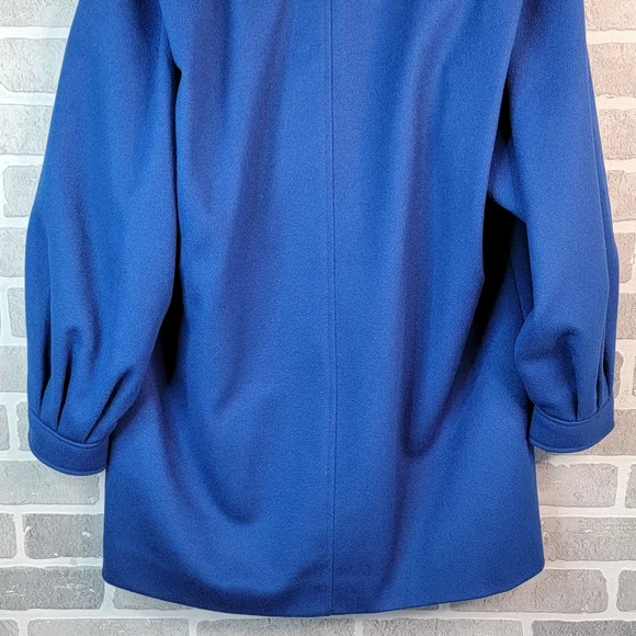 Ashley Scott Vintage 80's Made in USA Mid Length High Fashion Women's Coat - Picture 11 of 15